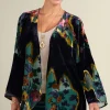 Aaliyah Floral Velvet Topper