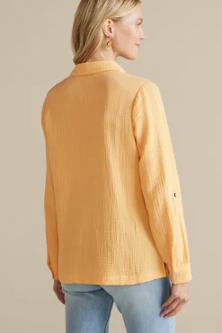 Addison Gauze Big Shirt