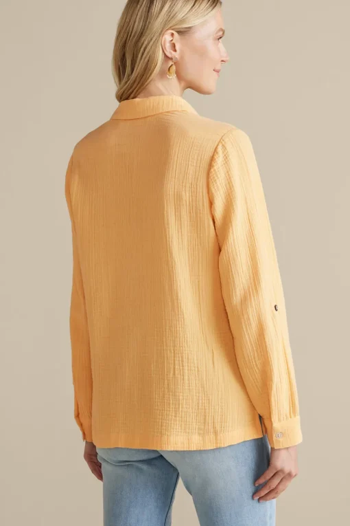 Addison Gauze Big Shirt