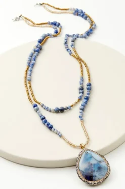 Afina Drop Necklace