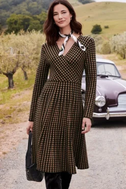 Aida Surplice Dress