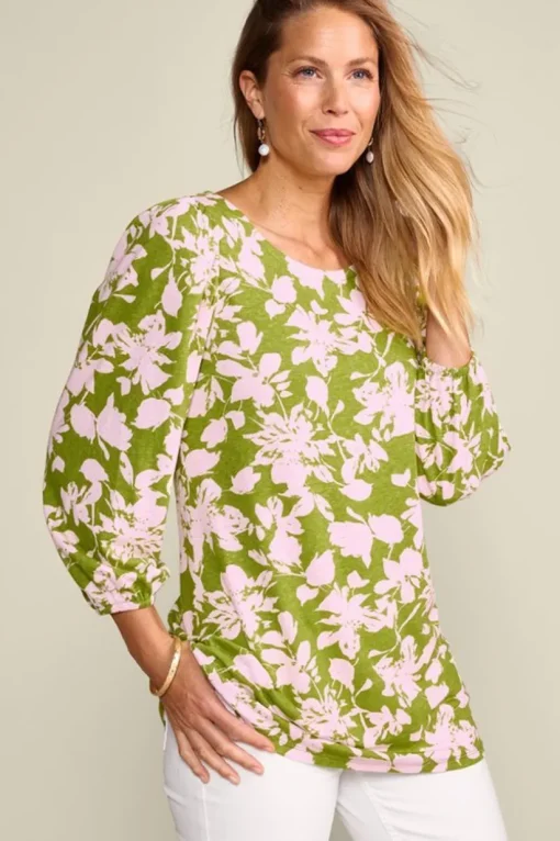 Ainsley Linen Blend Tunic