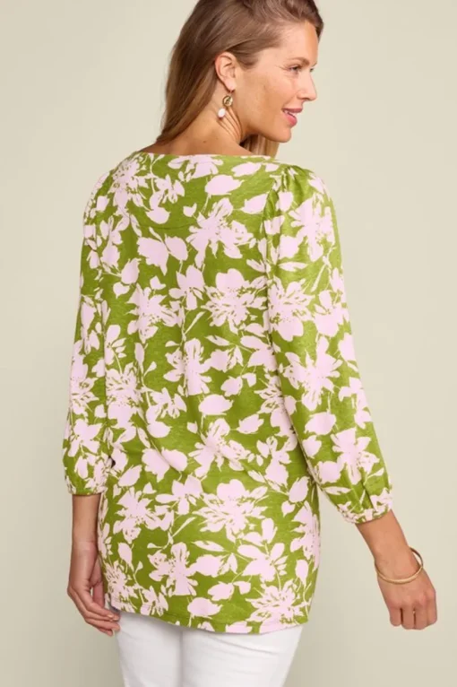 Ainsley Linen Blend Tunic