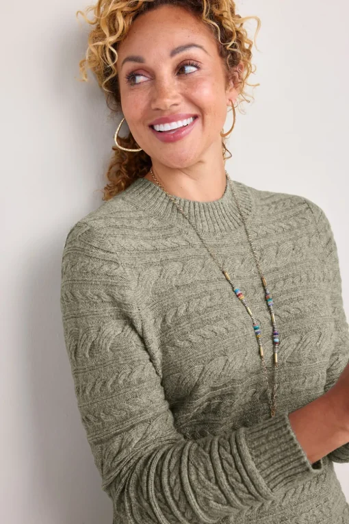 Alena Cable Sweater Tunic