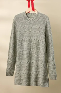 Alena Cable Sweater Tunic