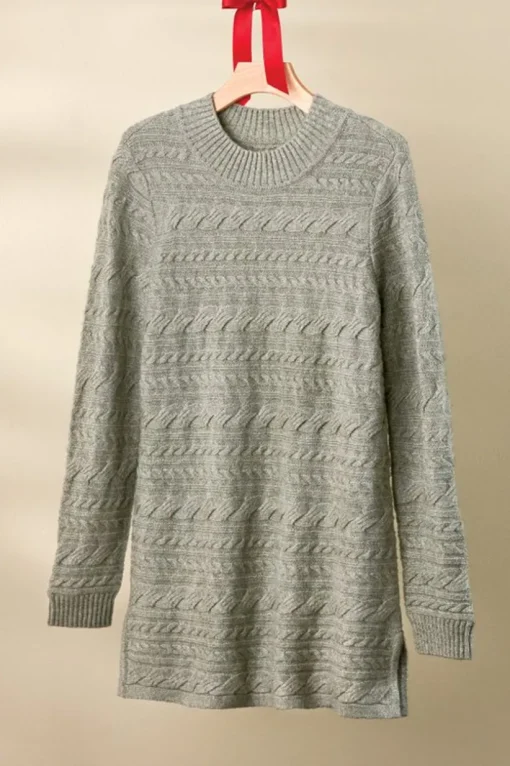 Alena Cable Sweater Tunic