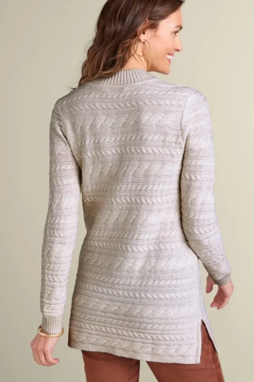 Alena Cable Sweater Tunic
