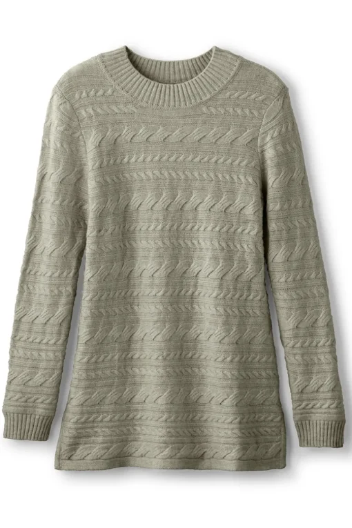 Alena Cable Sweater Tunic