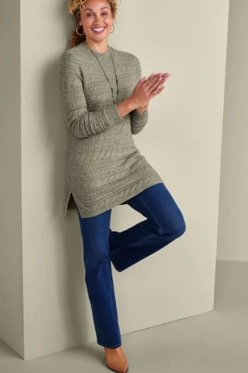 Alena Cable Sweater Tunic