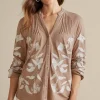 Alva Embroidered Knit Top