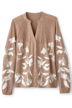 Alva Embroidered Knit Top