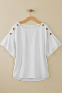 Andrea Linen Blend Pullover