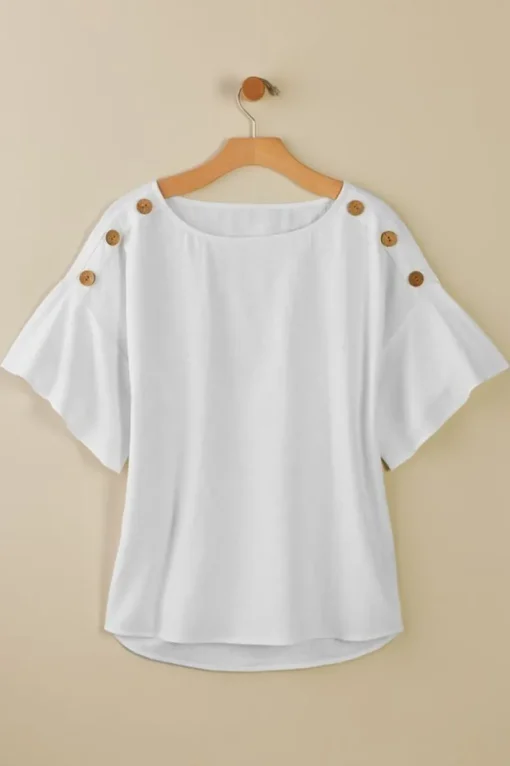 Andrea Linen Blend Pullover
