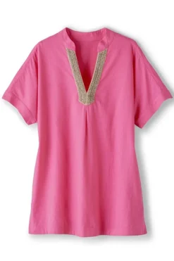 Annalise Linen Blend Tunic
