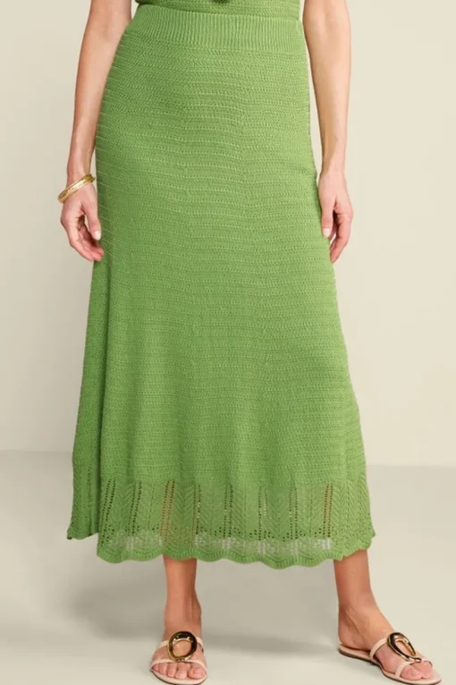 April Crochet Sweater Skirt