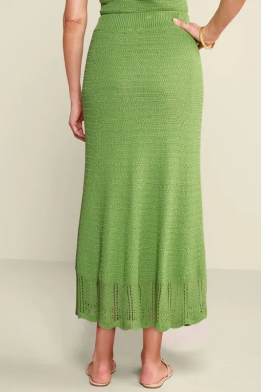 April Crochet Sweater Skirt