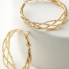 Aria Sparkle Hoops Earrings