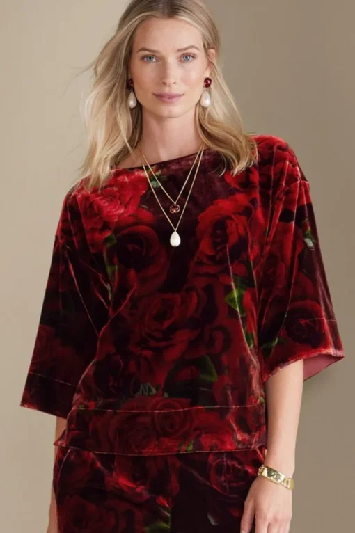 Aria Velvet Top