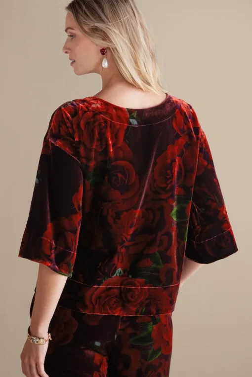 Aria Velvet Top