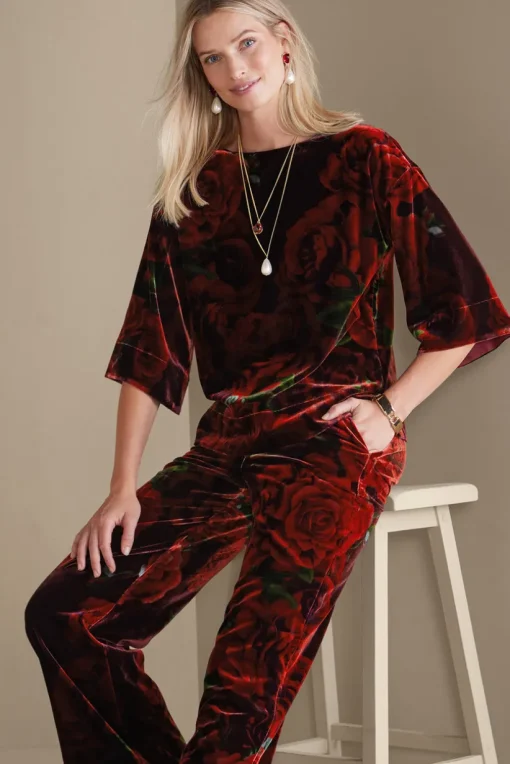 Aria Velvet Top