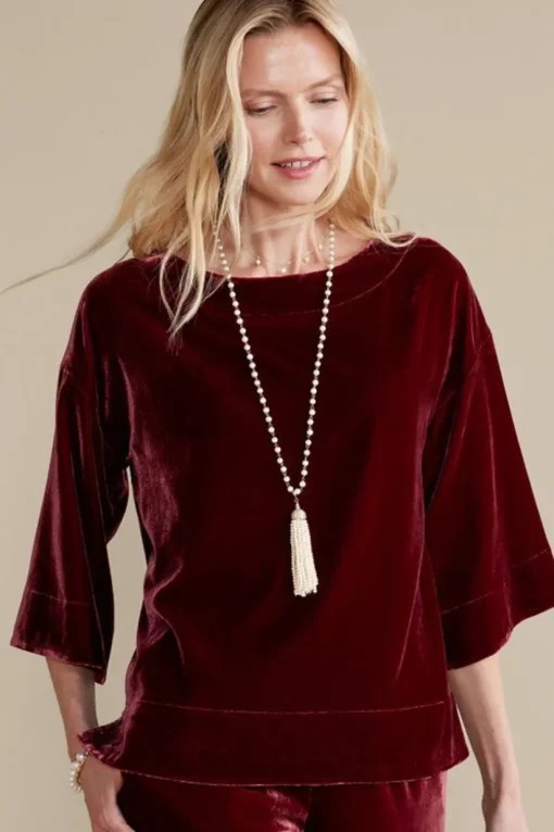 Aria Velvet Top