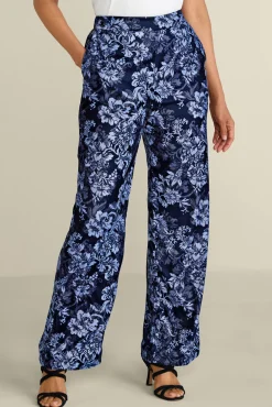 Aria Velvet Wide Leg Pants