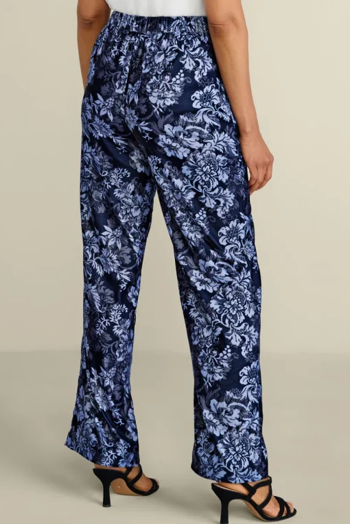 Aria Velvet Wide Leg Pants