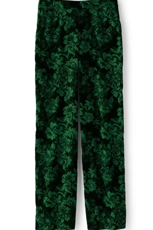 Aria Velvet Wide Leg Pants