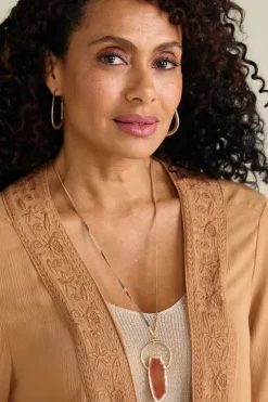 Arista Halo Pendant Necklace