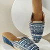 Arizona Stripe Wedge Slide
