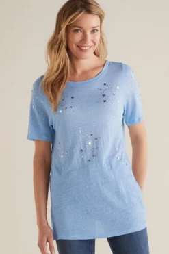 Astra Linen Tee