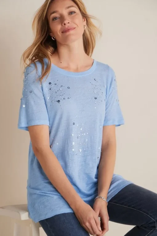 Astra Linen Tee