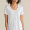 Aubrey Linen Slub Tee