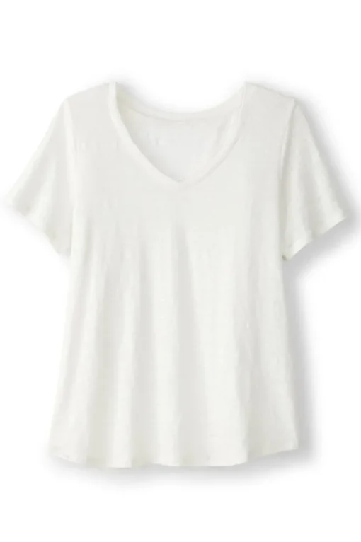 Aubrey Linen Slub Tee