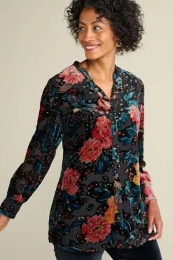Autumn Velvet Tunic