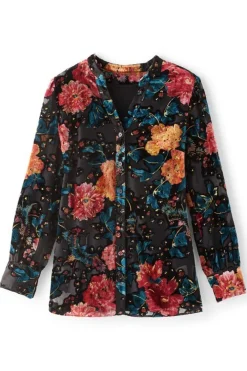 Autumn Velvet Tunic