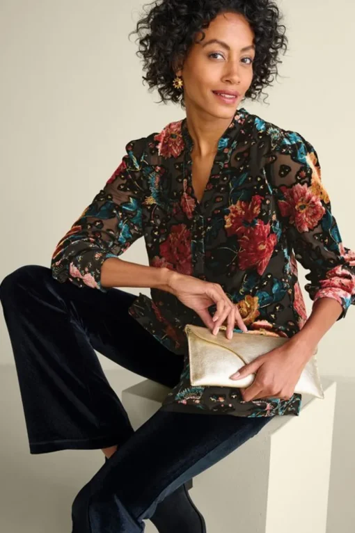 Autumn Velvet Tunic