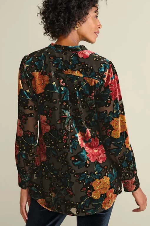 Autumn Velvet Tunic