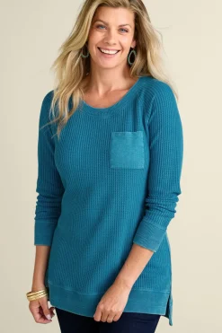 Autumn Waffle Tunic