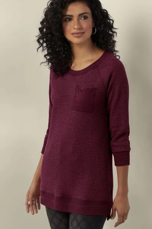 Autumn Waffle Tunic