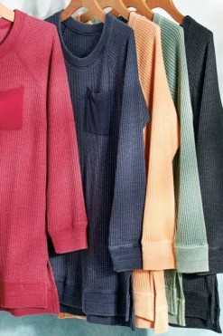 Autumn Waffle Tunic
