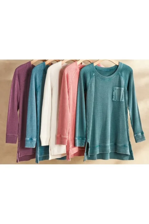 Autumn Waffle Tunic