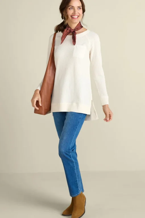 Autumn Waffle Tunic
