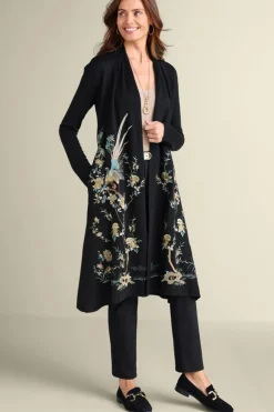 Ava Embroidered Cardigan
