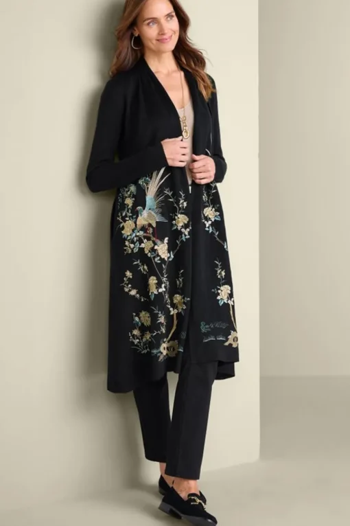 Ava Embroidered Cardigan