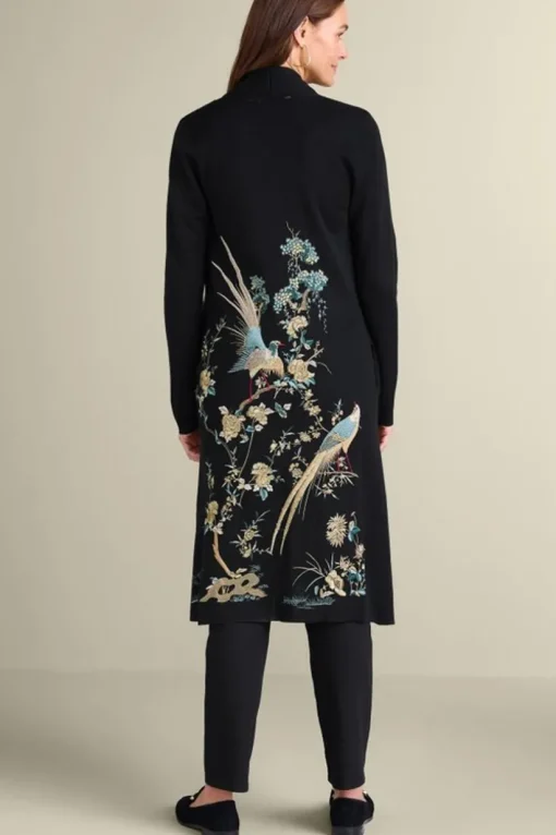 Ava Embroidered Cardigan
