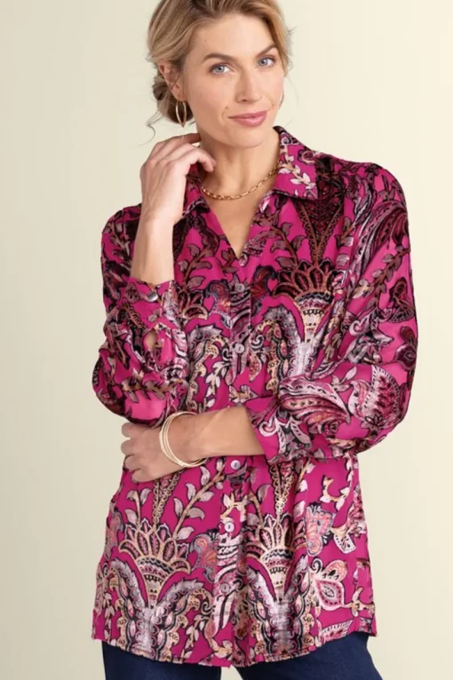 Bellarosa Velvet Tunic
