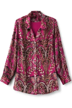 Bellarosa Velvet Tunic