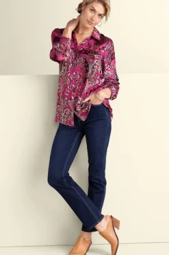 Bellarosa Velvet Tunic