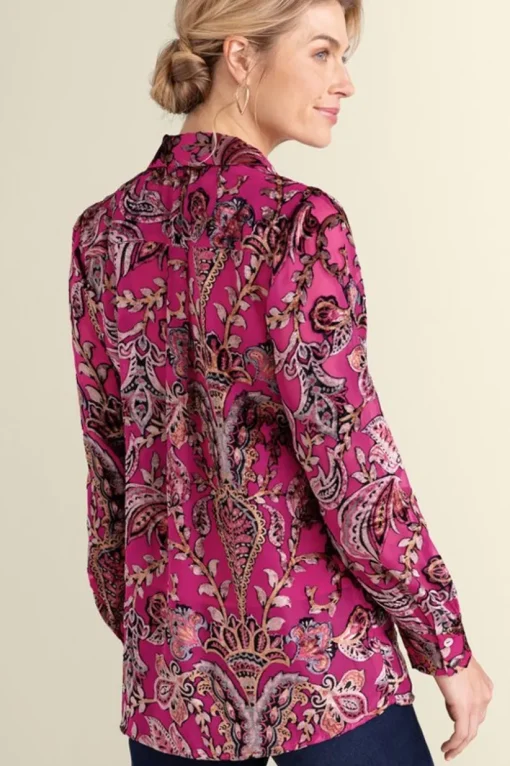 Bellarosa Velvet Tunic